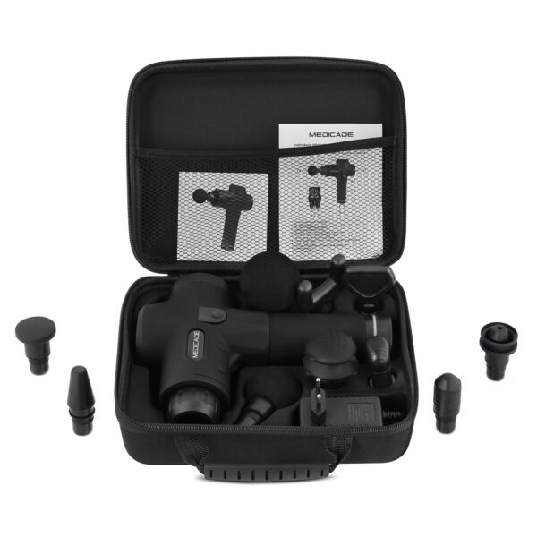 Pistolet do masażu MEDICADE Impact PRO + futerał - obrazek 5